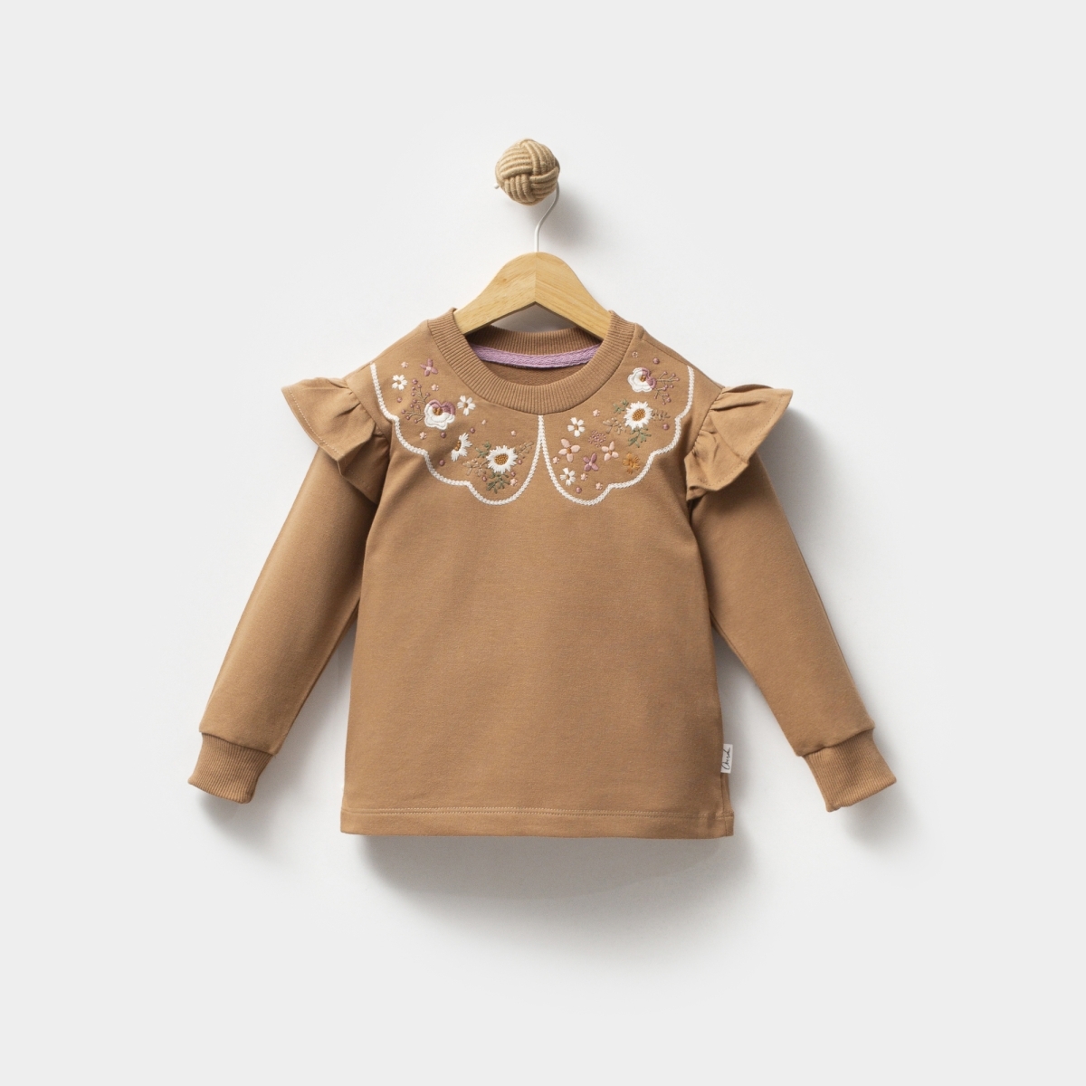 KIZ ÇOCUK 1-4 YAŞ NAKIŞLI SWEAT