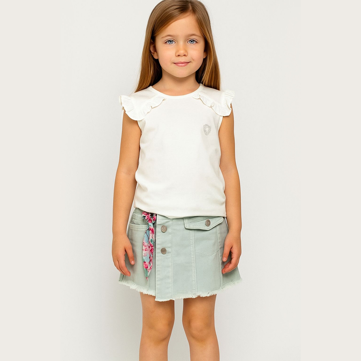 GIRL'S 5-8 AGE T-SHIRT