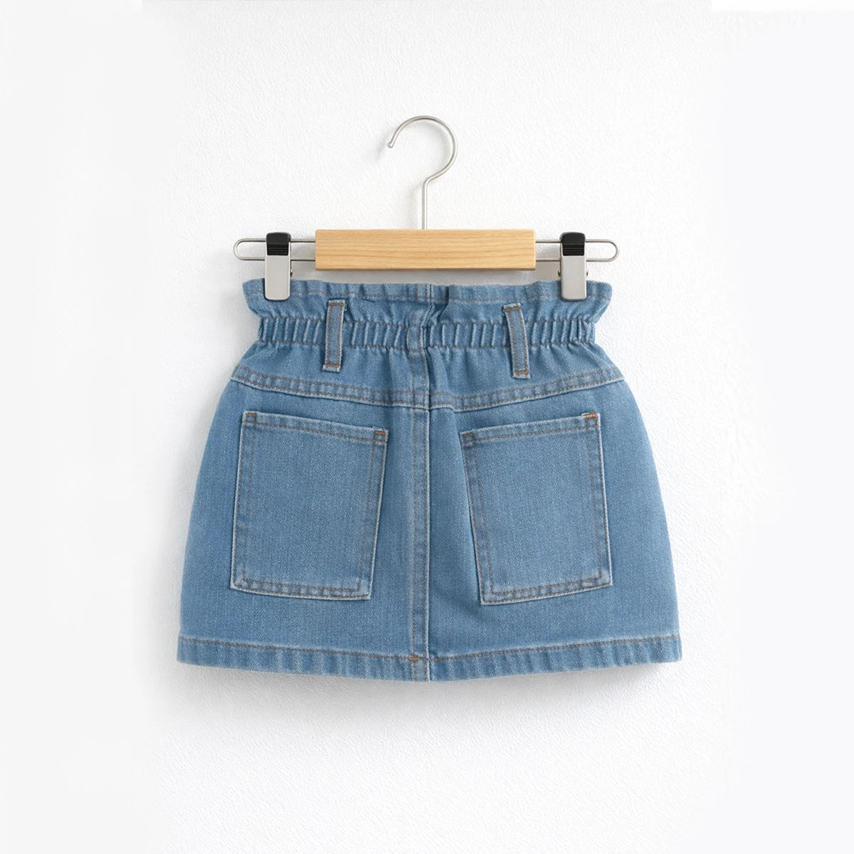 KIZ ÇOCUK 1-4 YAŞ KELEBEK NAKIŞLI KOT ETEK 