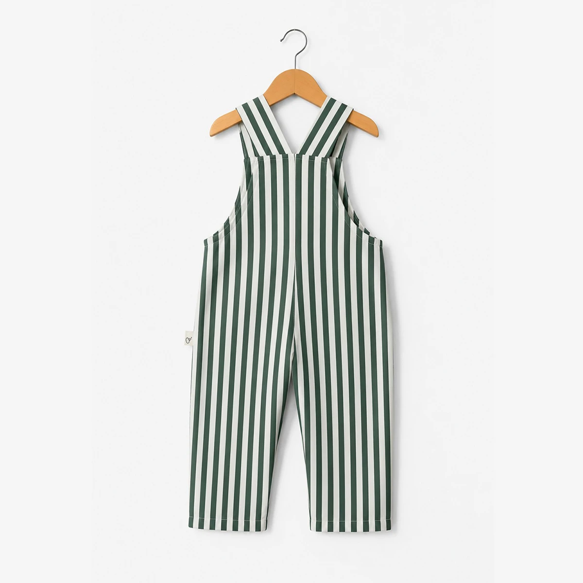 UNISEX 9-24 AY ÇİZGİLİ HAM KOT SALOPET