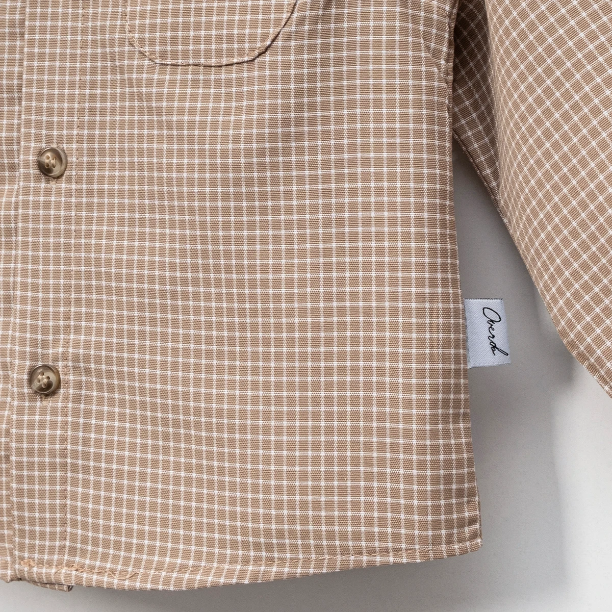 ERKEK ÇOCUK 1-4 YAŞ KARELİ GÖMLEK 