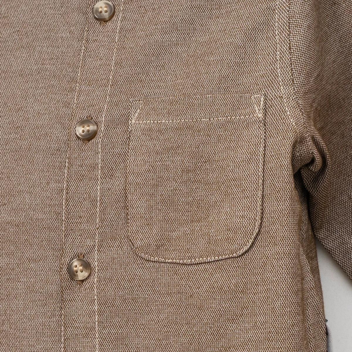 ERKEK ÇOCUK 1-4 YAŞ HAM KOT GÖMLEK