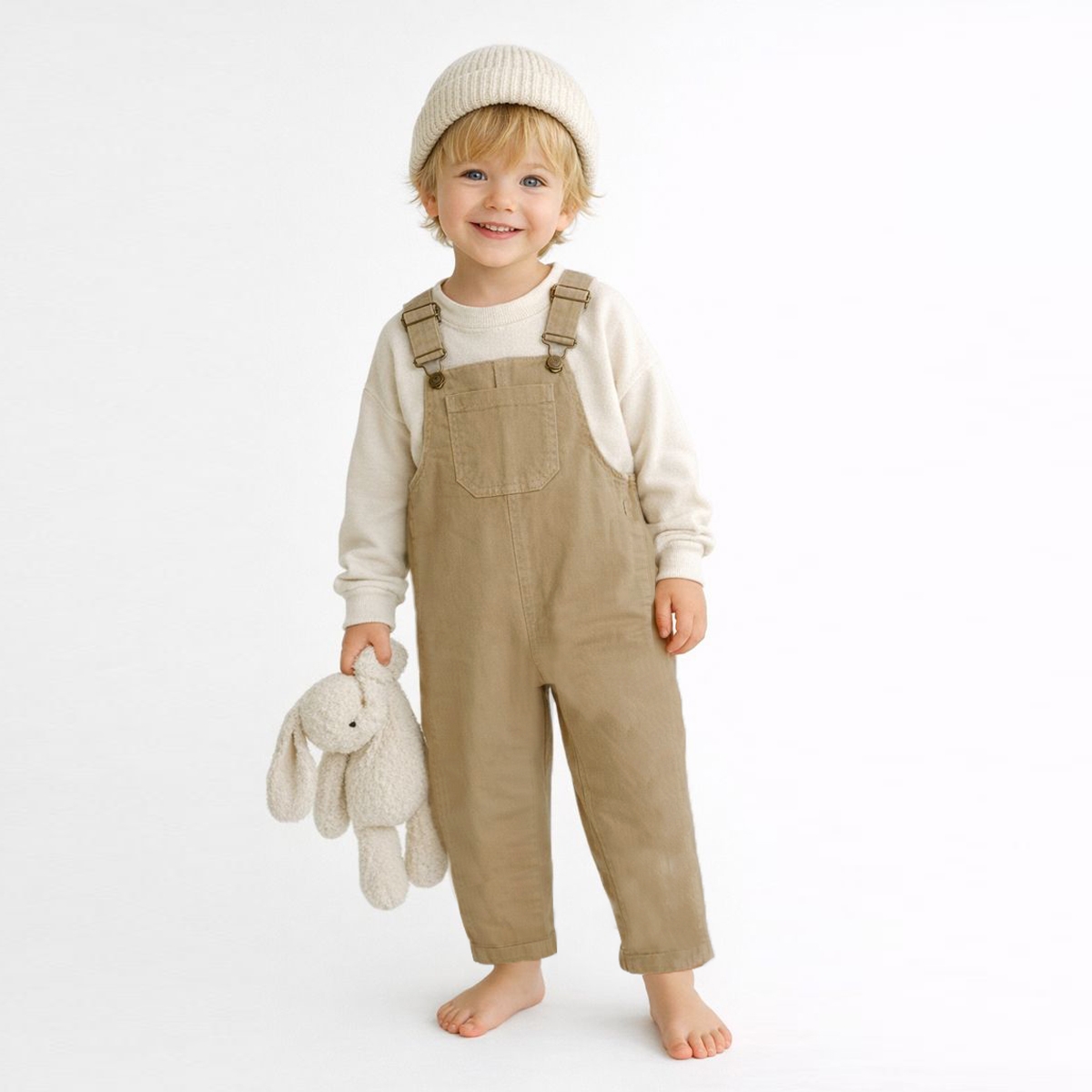 ERKEK ÇOCUK 1-4 YAŞ HAM RENKLİ SALOPET 