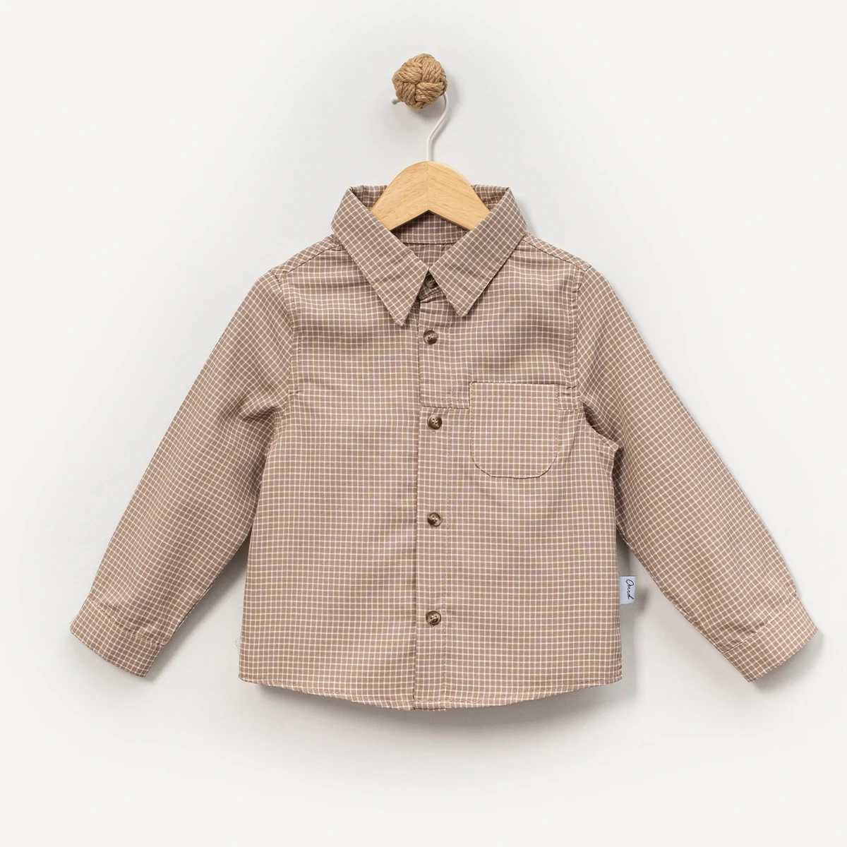 ERKEK ÇOCUK 1-4 YAŞ KARELİ GÖMLEK 