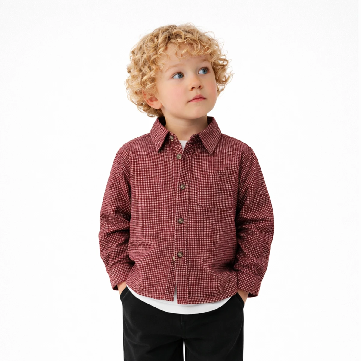 BOY CHILD 1-4 YEARS OLD CHECKED SHIRT