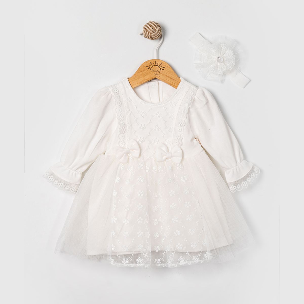 KIZ BEBEK 3-12 AY ELBİSE 