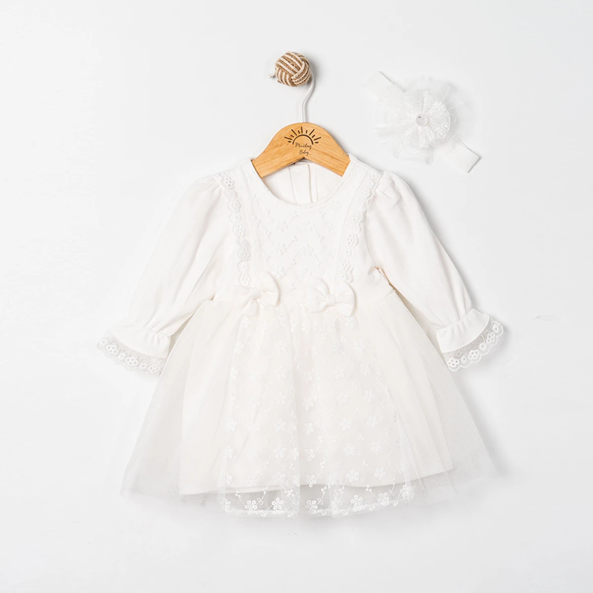 KIZ BEBEK 3-12 AY ELBİSE 