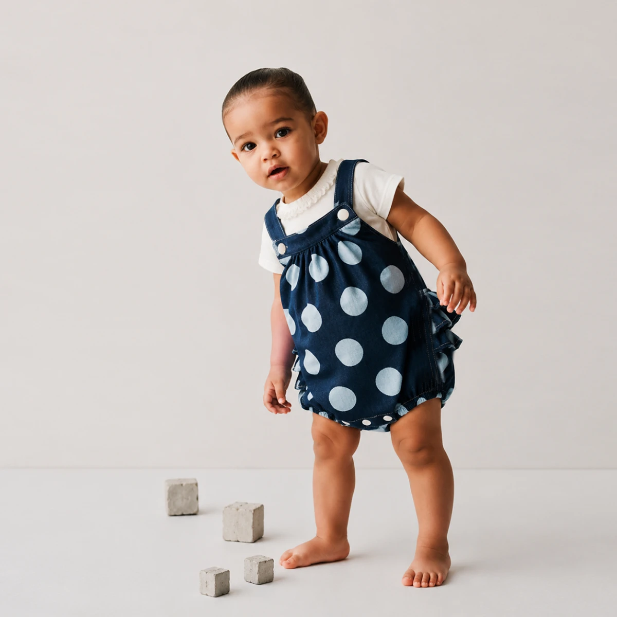 BABY GIRL 9-24 MONTHS 2-Piece SET WITH SLIP