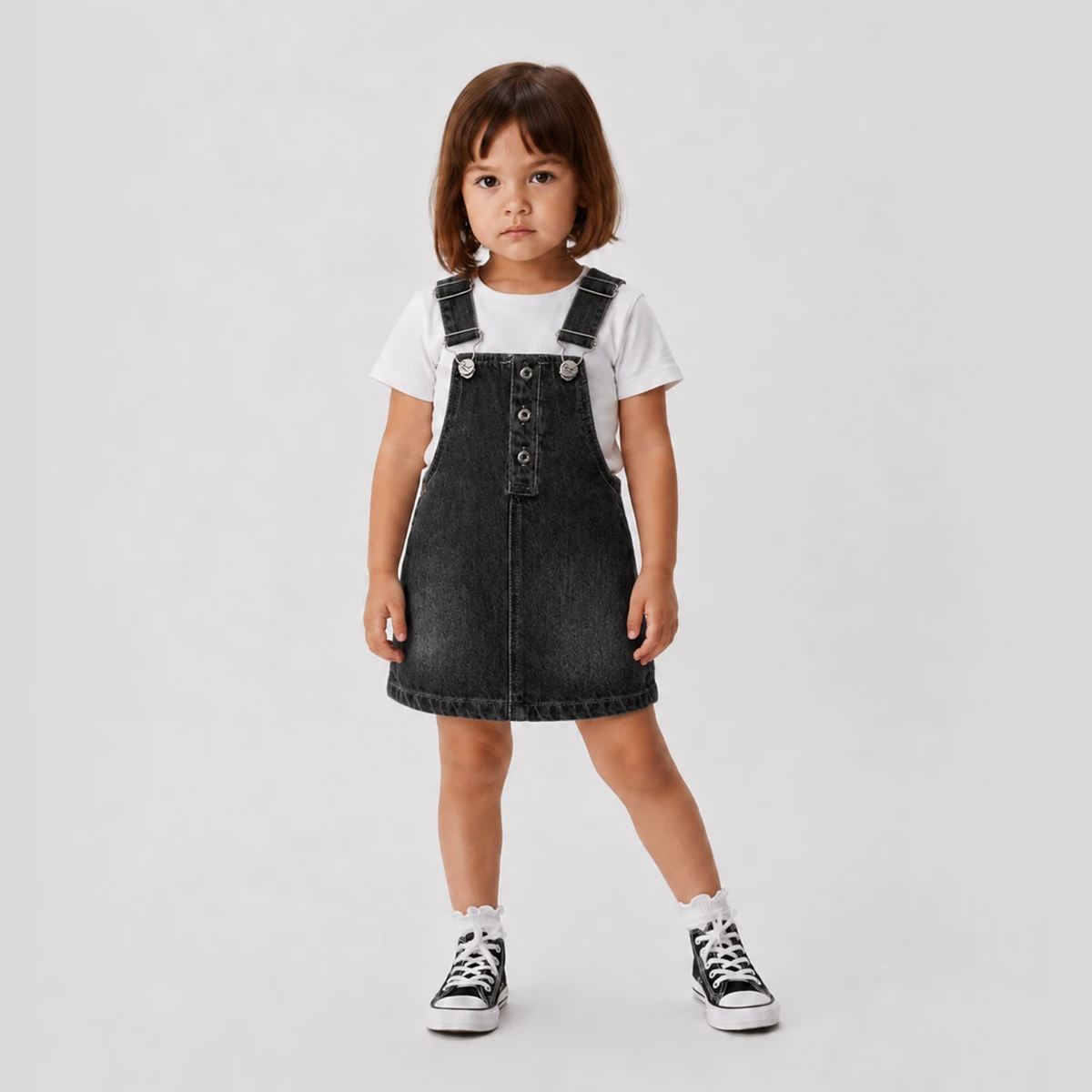 GIRL 1-4 AGE DENIM DRESS 