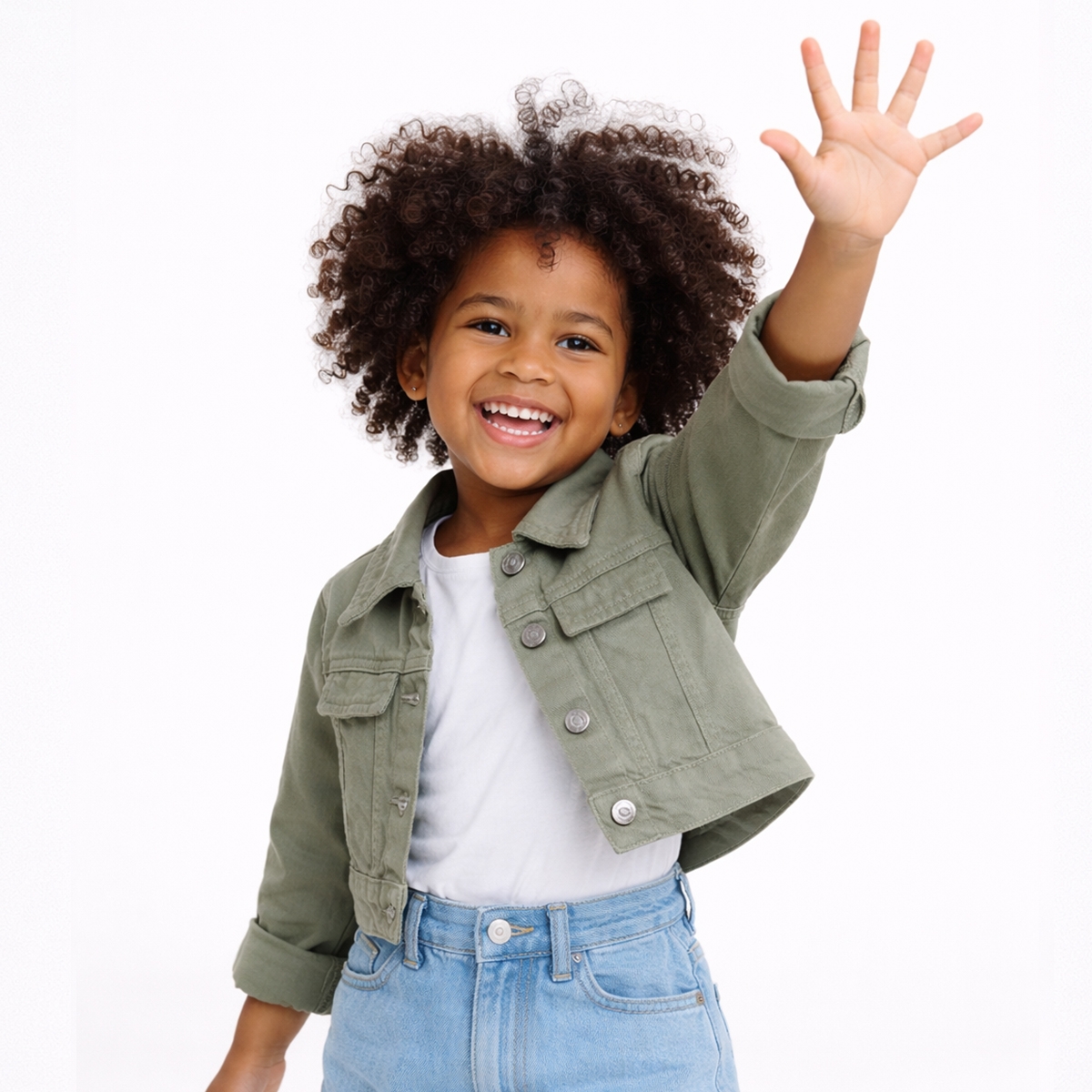 GIRL 5-8 AGE DENIM JACKET