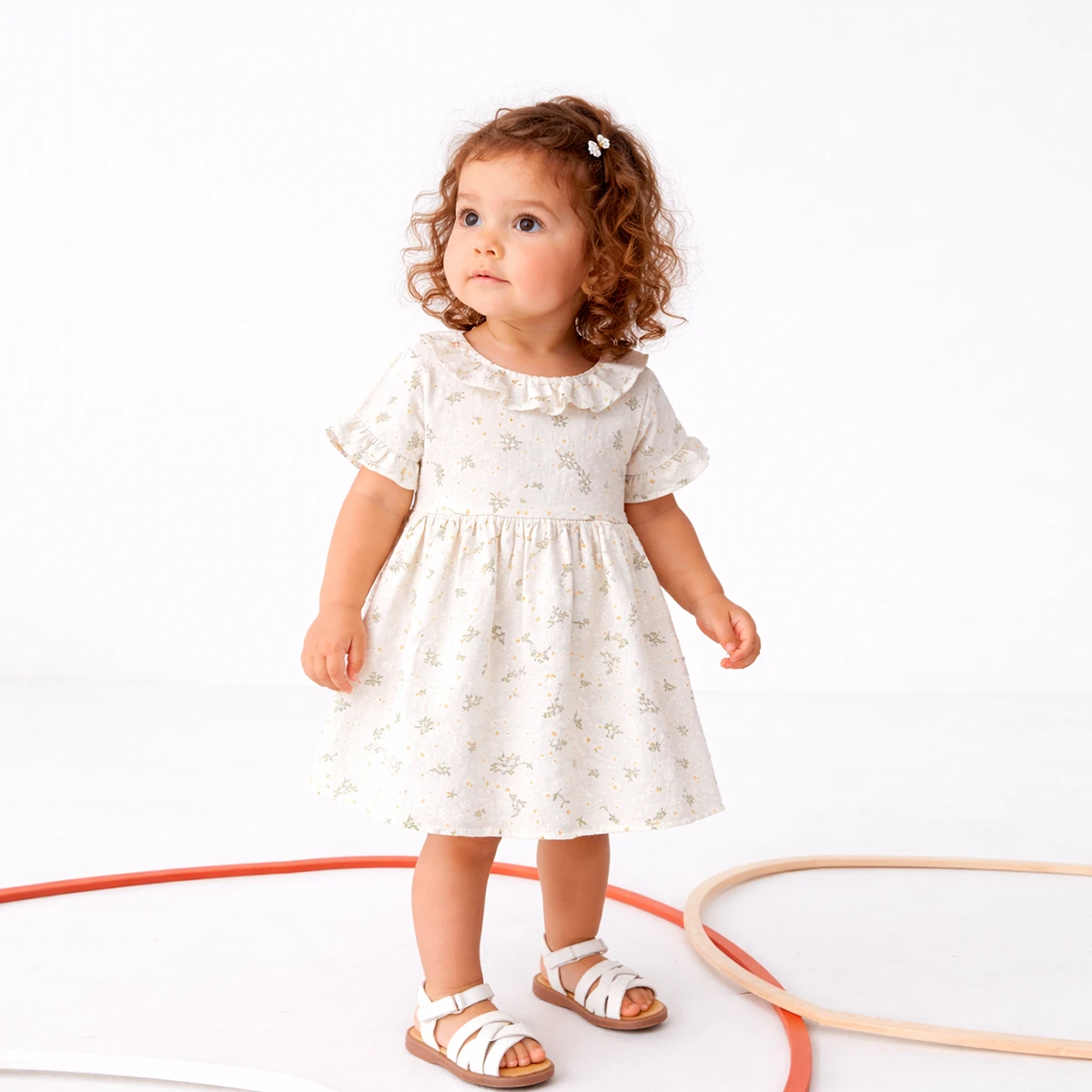 GIRL 9-24 MONTHS FLORAL DRESS