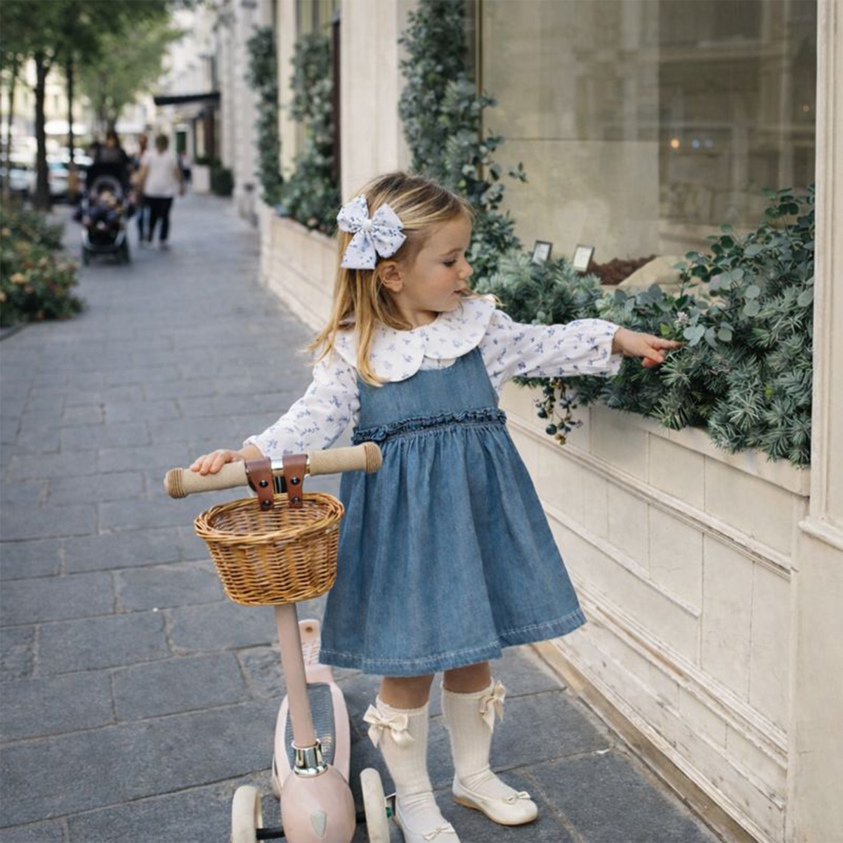 KIZ ÇOCUK  9-24 AY GÖMLEK KOT ELBİSE 