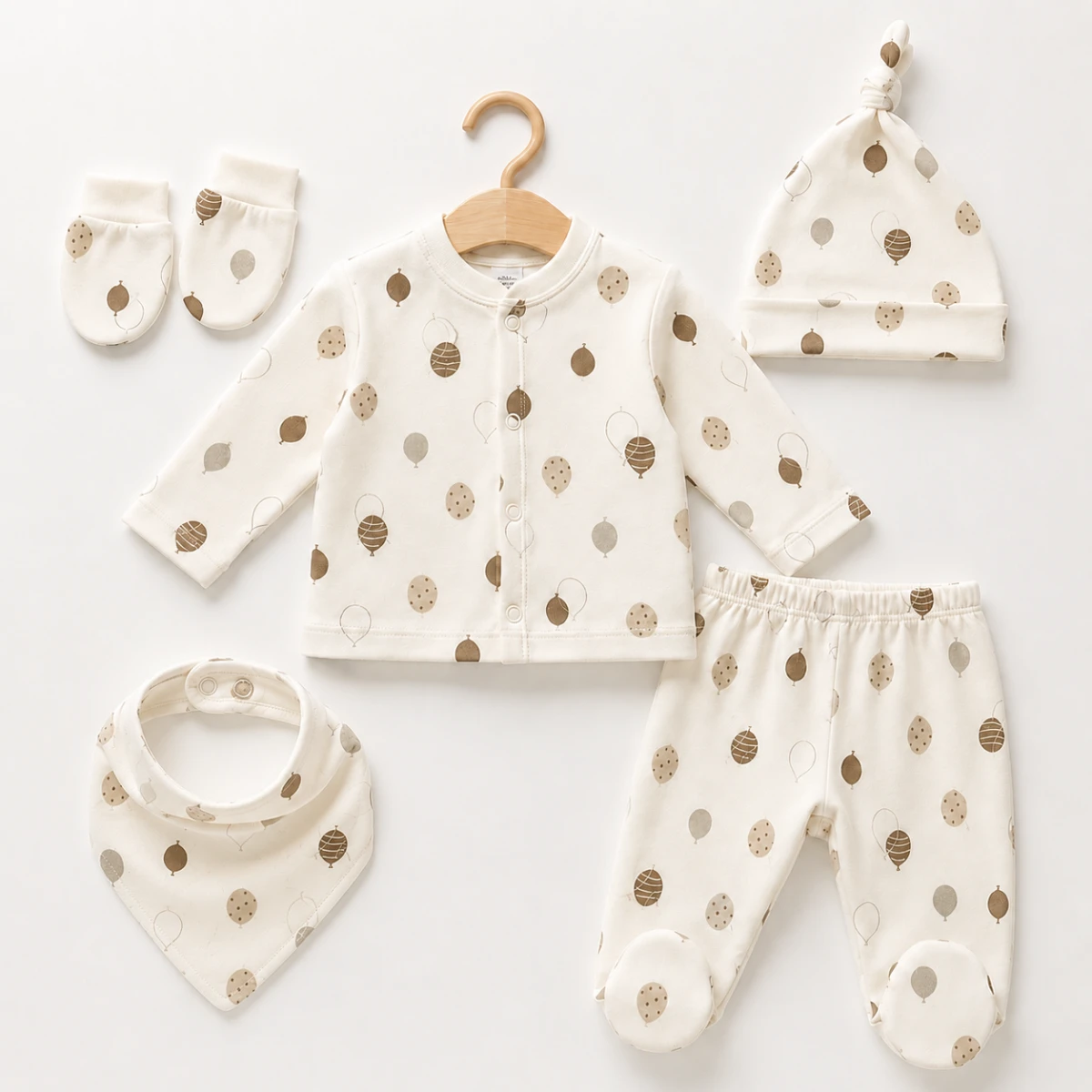 YENİDOGAN 5 PIECE SET