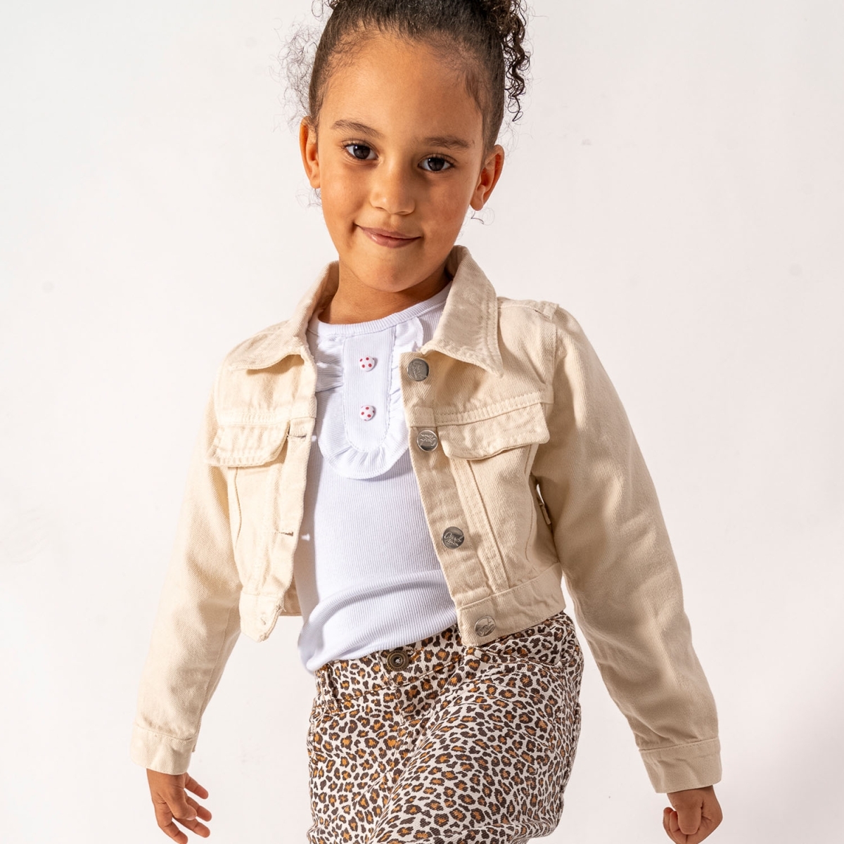 KIZ ÇOCUK 5-8 YAŞ HAM KOT CEKET