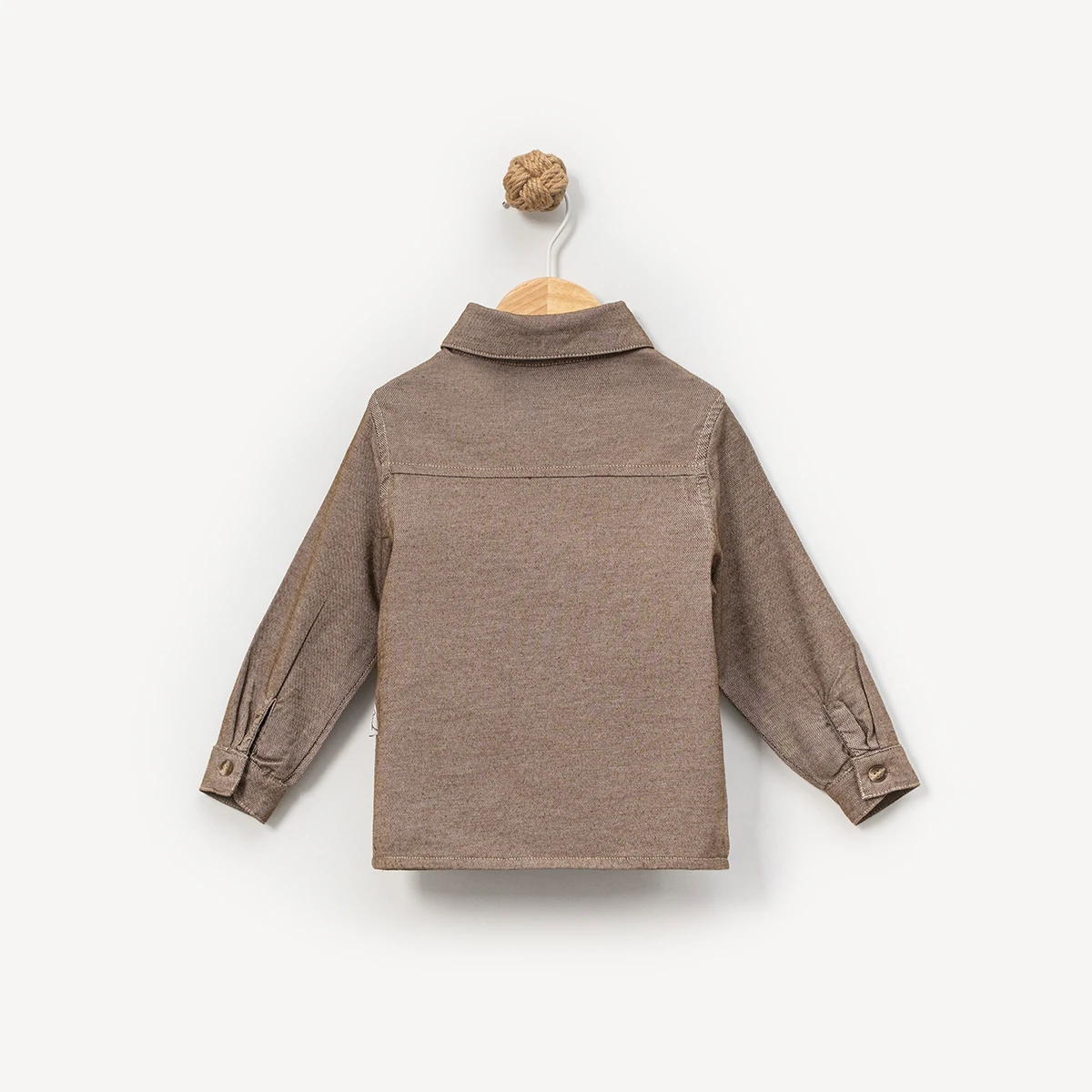 ERKEK ÇOCUK 1-4 YAŞ HAM KOT GÖMLEK