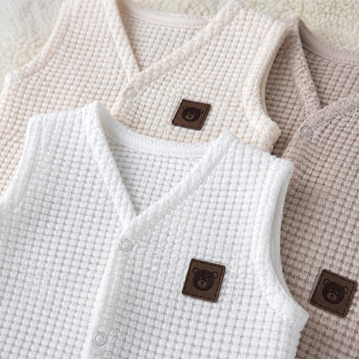 BABY BOY 1-12 MONTHS JACQUARD VEST