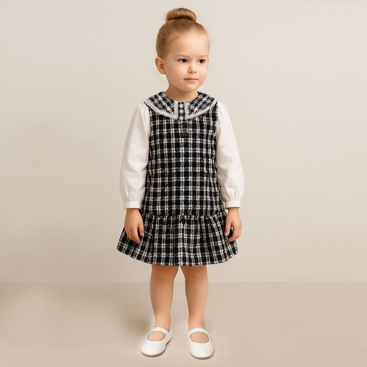 ДЕВОЧКА 5-8 ЛЕТ ПЛАТЬЕ В КЛЕТКУ