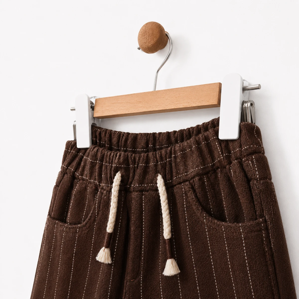 ERKEK ÇOCUK 1-4 YAŞ ÇİZGİLİ GABARDIN PANTOLON