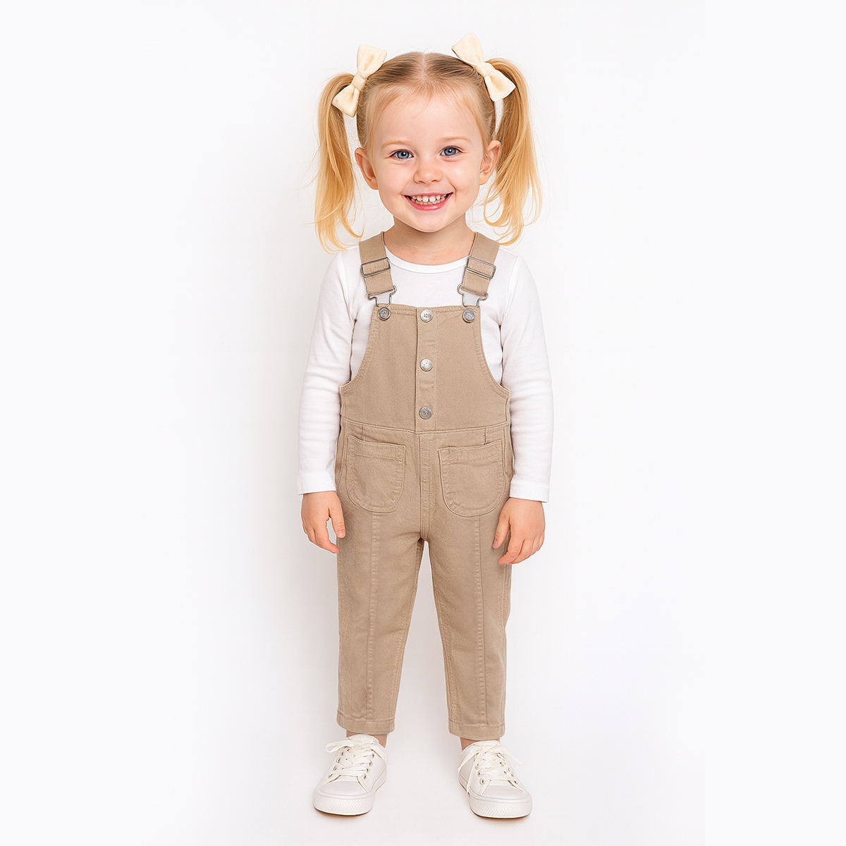 ДЕВОЧКА 1-4 ЛЕТ ЦВЕТНОЙ КОМБИНЕЗОН