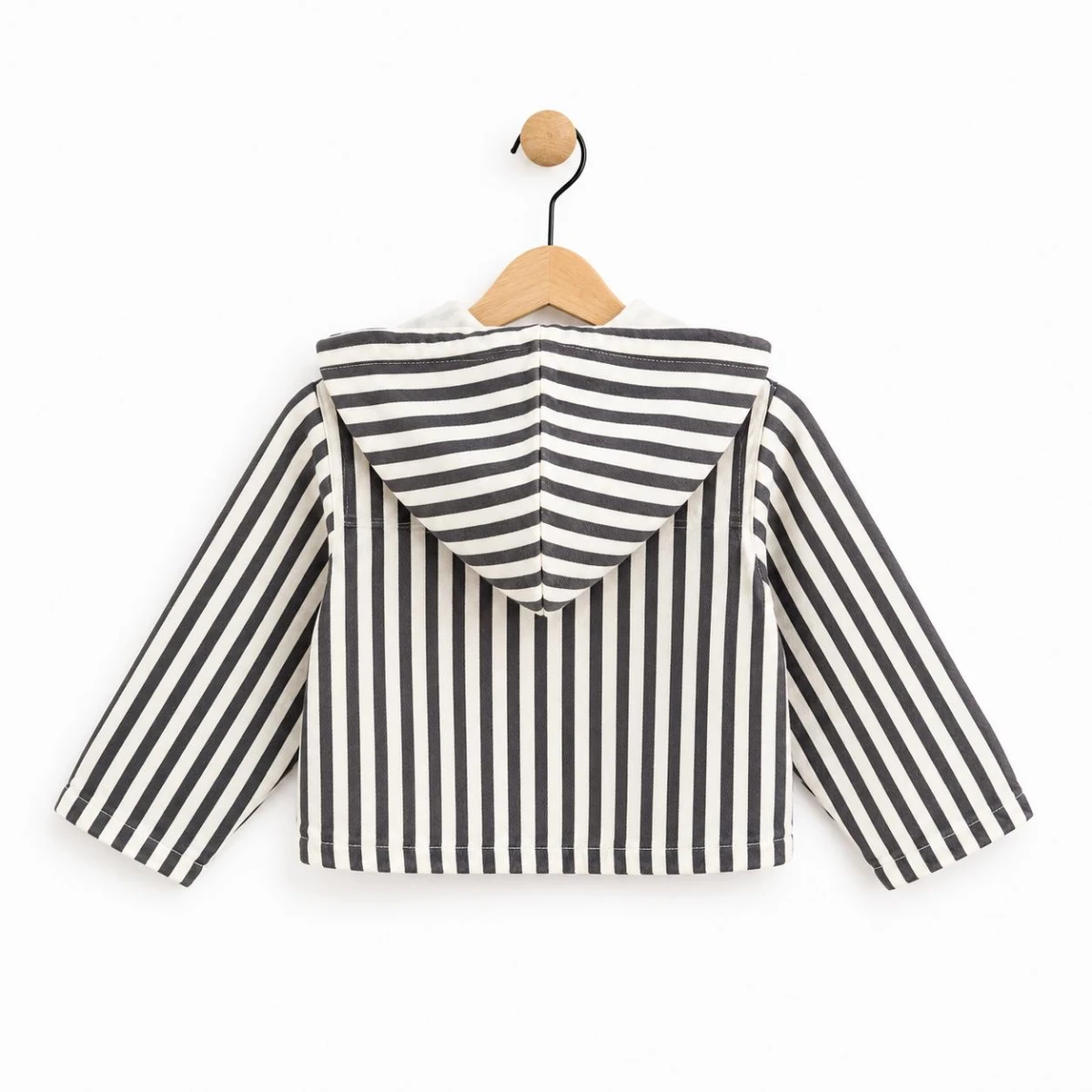 BOY 1-4 YEARS OLD STRIPED RAW JACKET