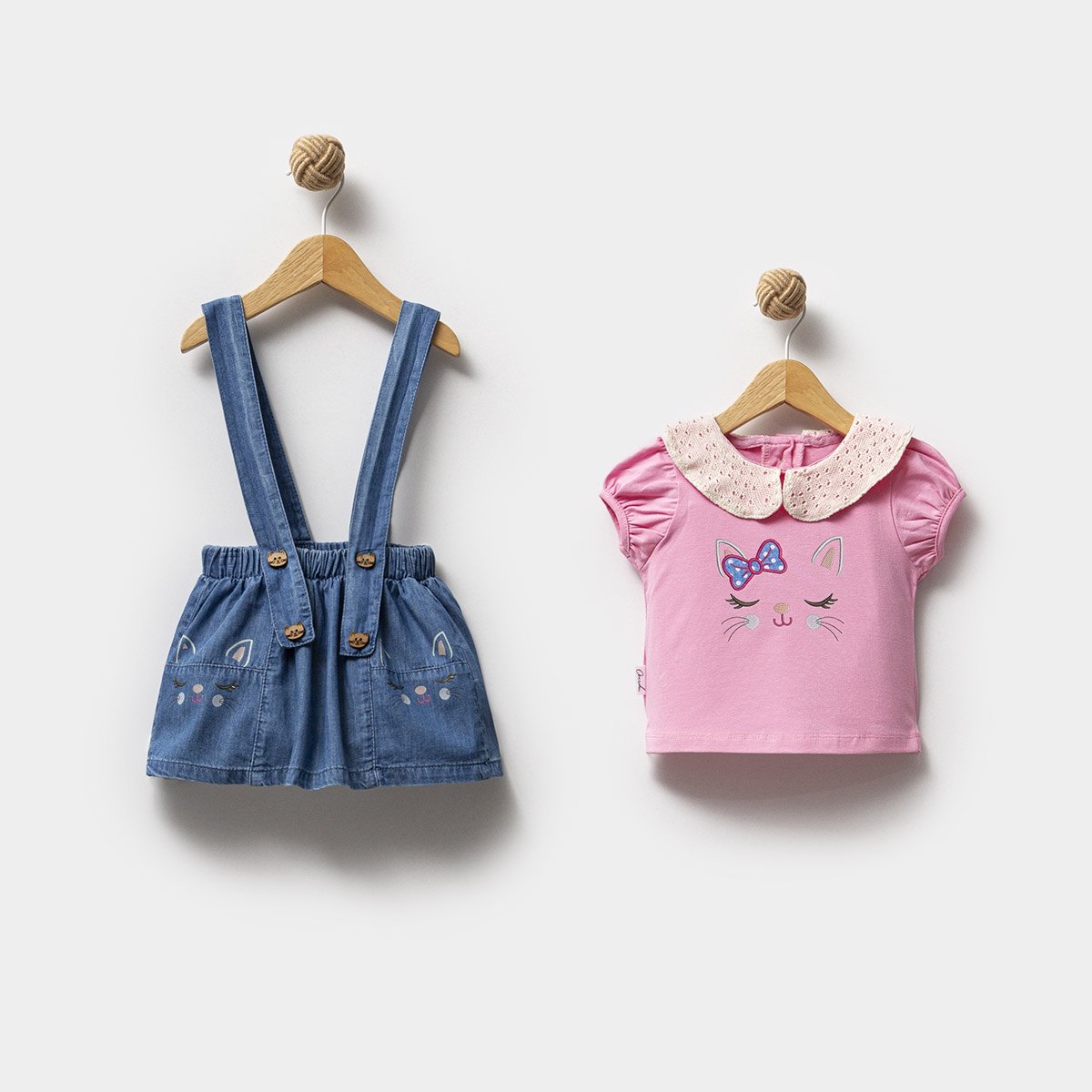 OVD GIRLS 1-4 AGE  CAT PRINTED SUIT