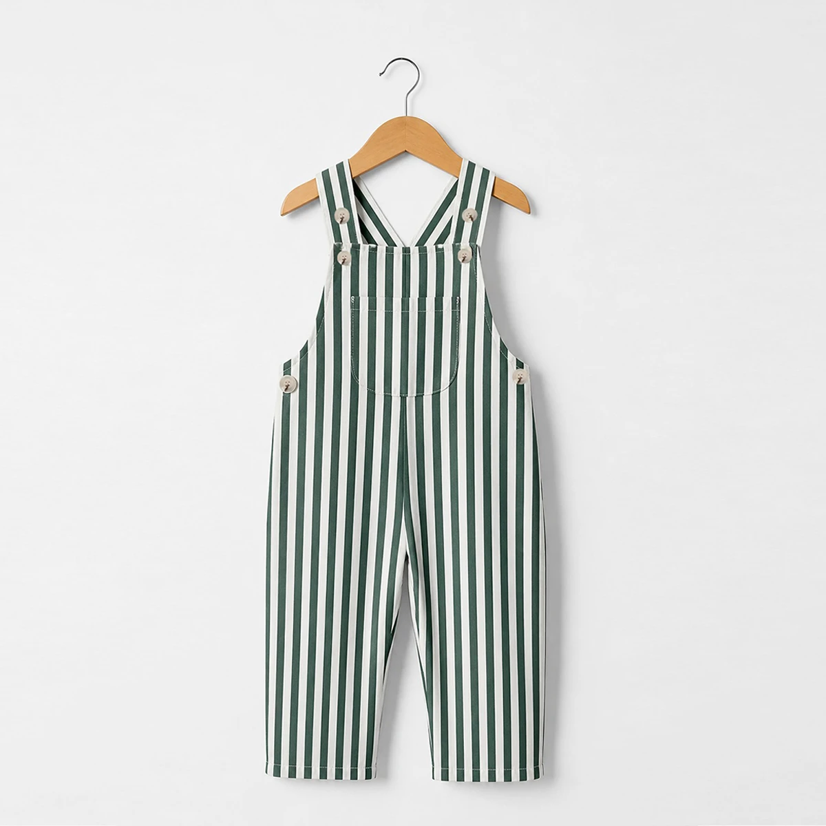 UNISEX 9-24 AY ÇİZGİLİ HAM KOT SALOPET