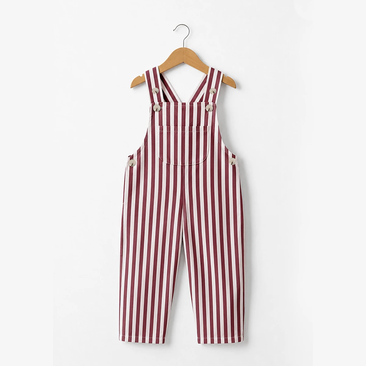 UNISEX 9-24 AY ÇİZGİLİ HAM KOT SALOPET