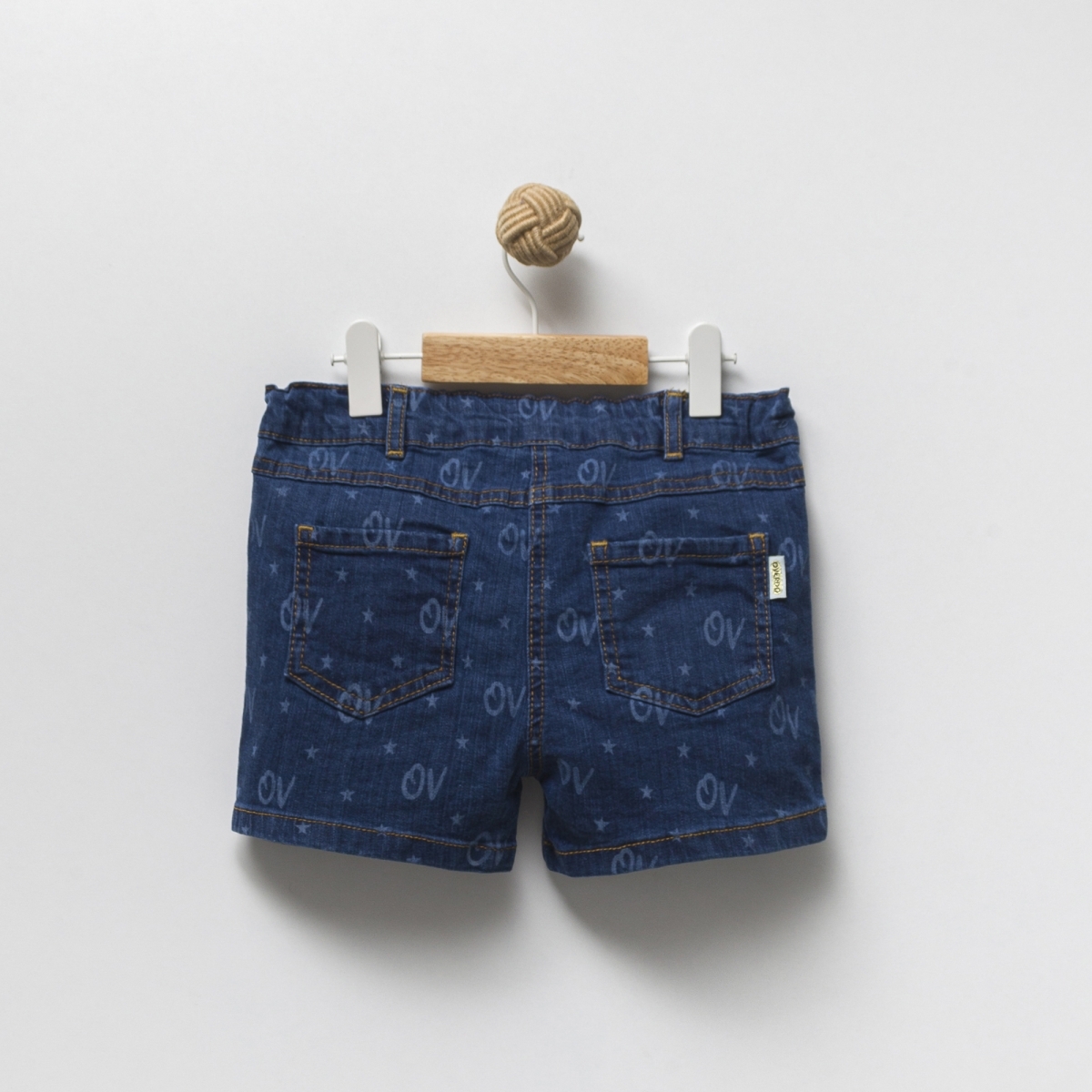 ДЕВОЧКA 2-5 ЛЕТ ДЖИНСОВЫЕ ШОРТЫ 