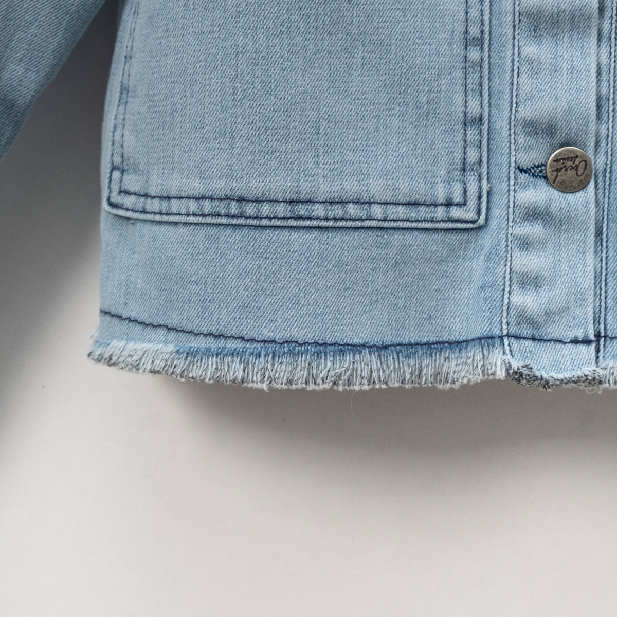 ДЕВОЧКА 5-8 ЛЕТ ДЖИНСОВАЯ КУРТКА 