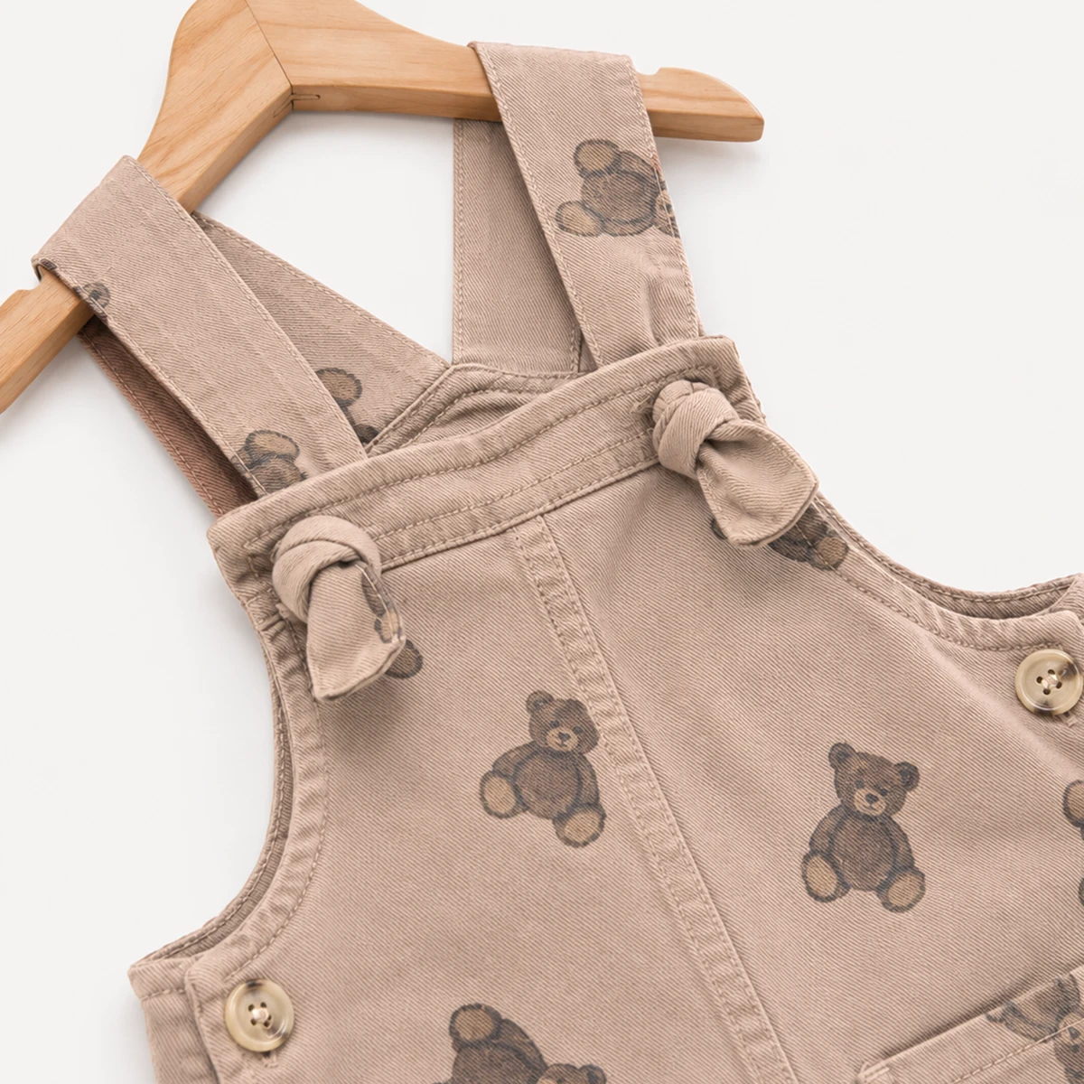 UNISEX  1-4 YEARS OLD PRINTED RAW SHORTS SALOPET