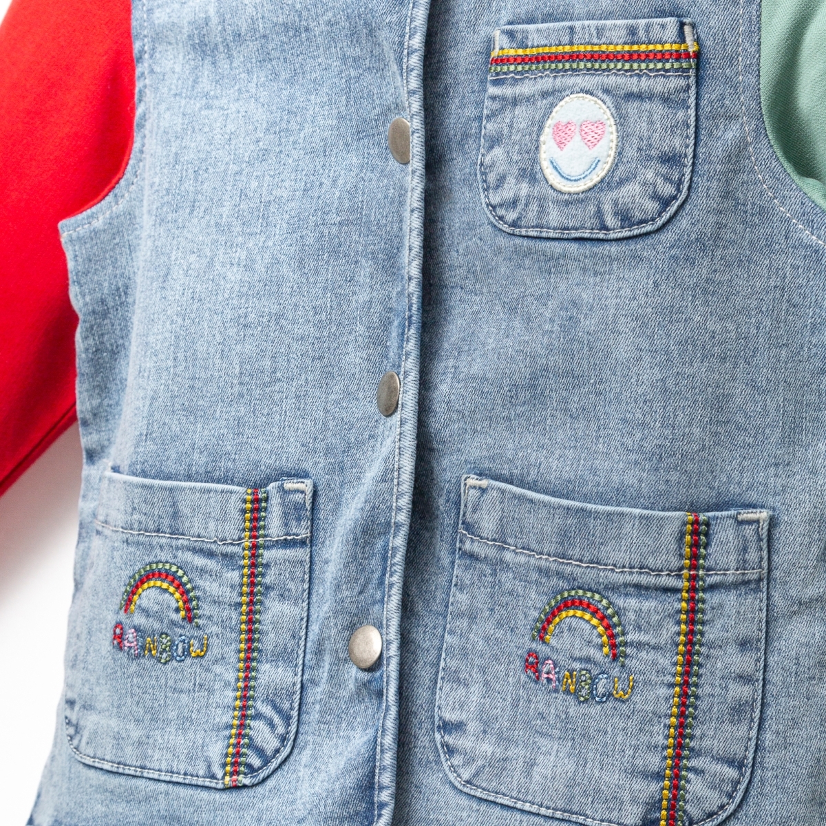 МАЛЬЧИК 1–4 ЛЕТ ДЖИНСОВАЯ КУРТКА С КАПЮШОНОМ 