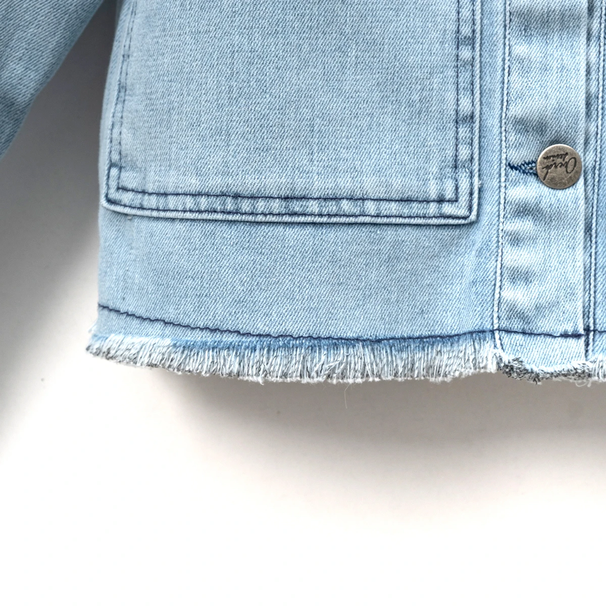 GIRL 5-8 AGE STAR DENIM JACKET