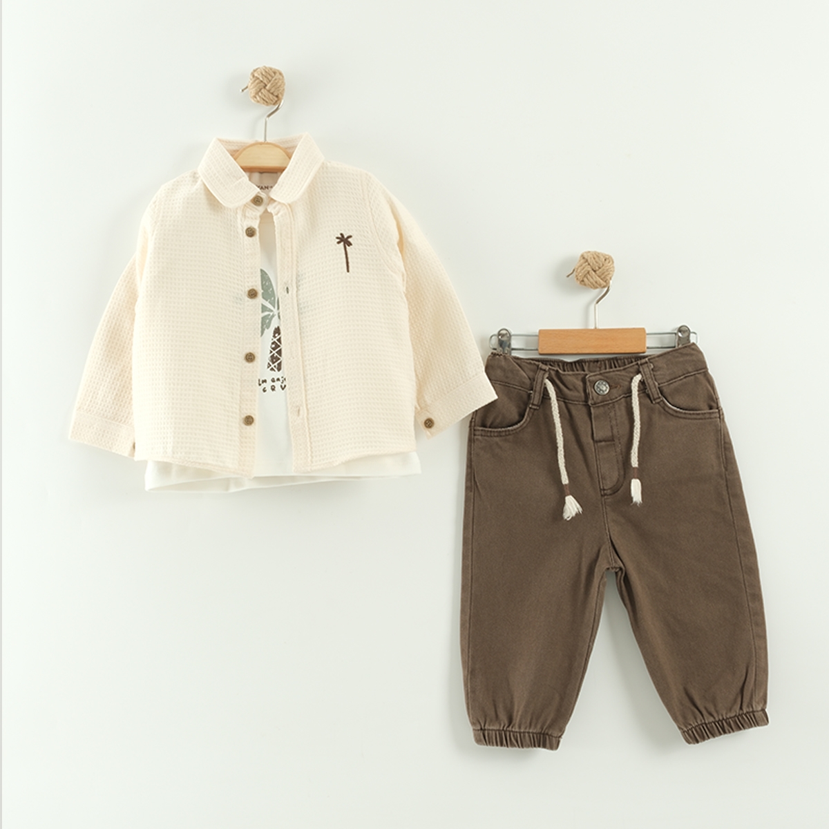 ERKEK ÇOCUK 6-24 AY 3LÜ TAKIM 