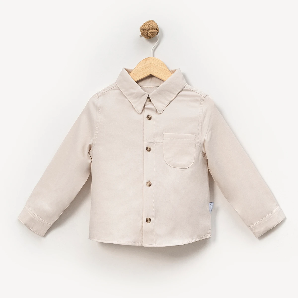 ERKEK ÇOCUK 1-4 YAŞ GÖMLEK - BEJ