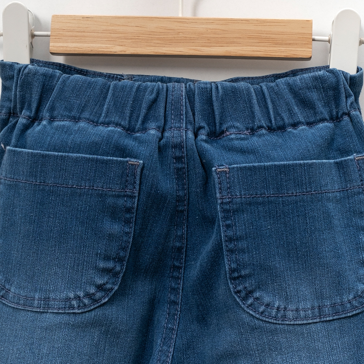 KIZ ÇOCUK 5-8 YAŞ PİLELİ KOT PANTOLON 