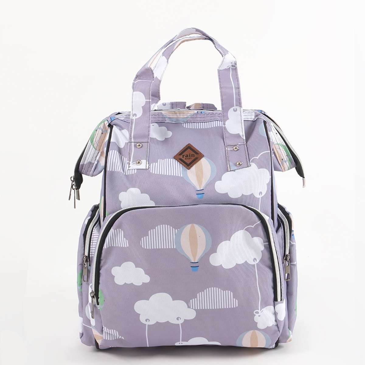 DESENLİ ANNE BEBEK ÇANTASI 