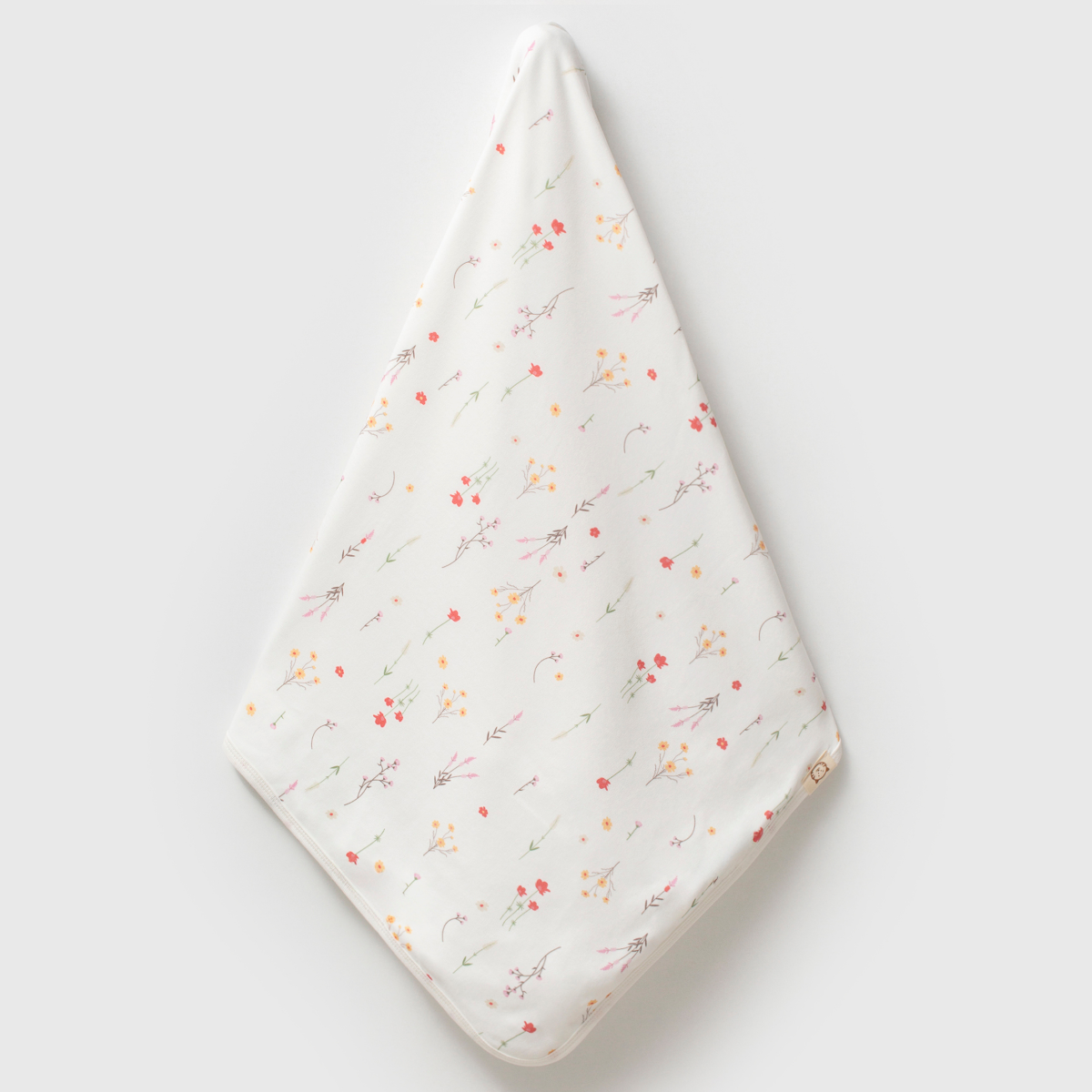 FLORAL ÇİÇEK DESENLİ 100 PAMUK BEBEK BATTANİYESİ - RENKLİ