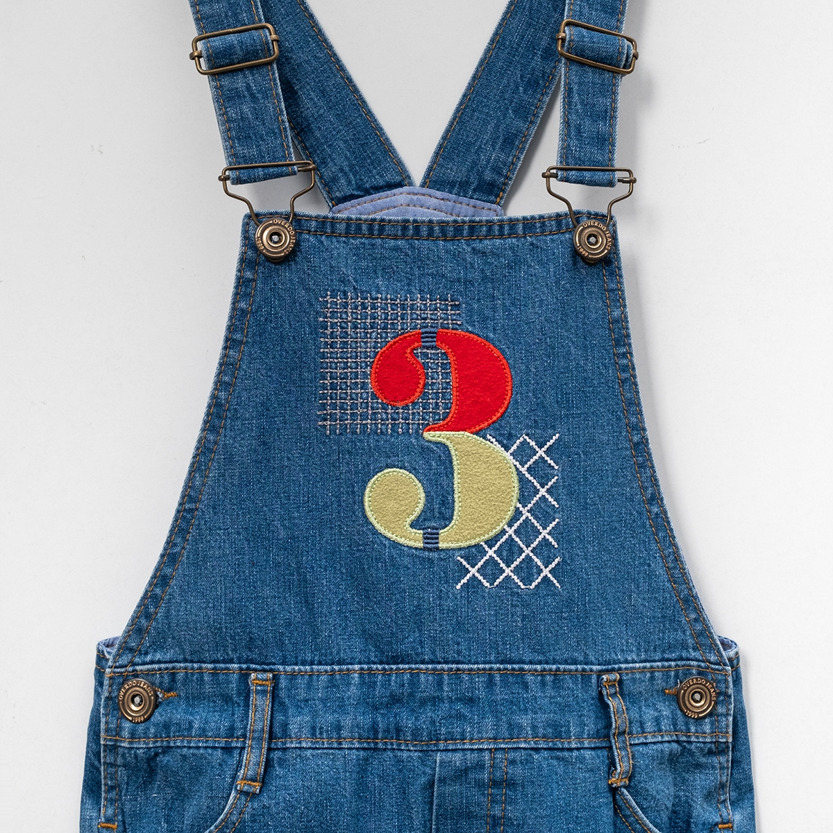 ERKEK 6-8 YAŞ NAKIŞLI KOT SALOPET 