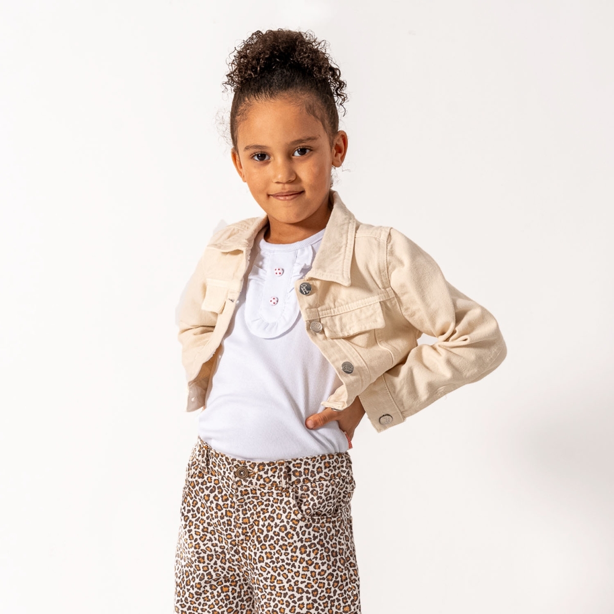 KIZ ÇOCUK 5-8 YAŞ HAM KOT CEKET