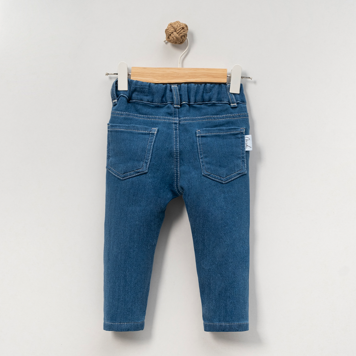 KIZ ÇOCUK 1-4 YAŞ FİYOK NAKIŞLI PANTOLON 