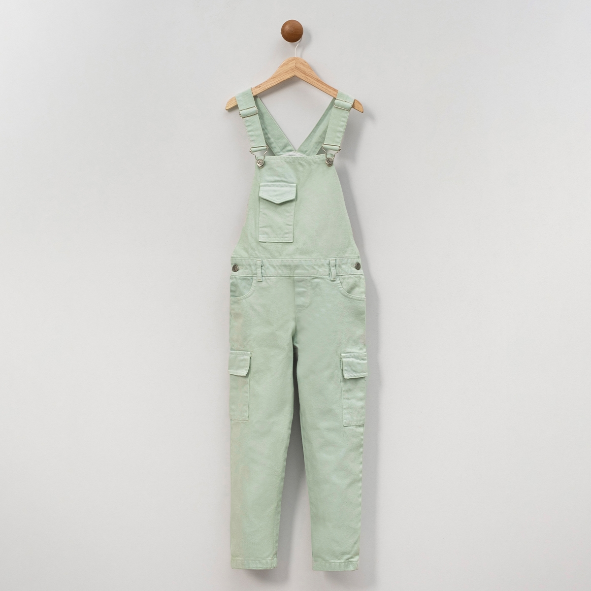 UNISEX 6-8 YAŞ CEP DETAYLI HAM SALOPET 