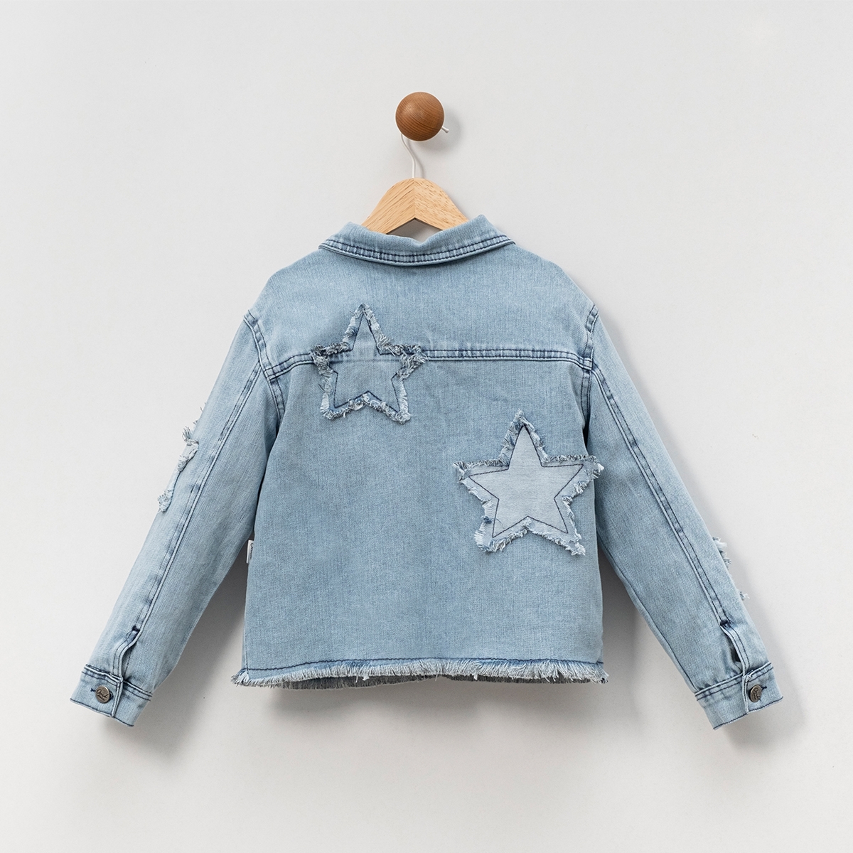 ДЕВОЧКА 5-8 ЛЕТ ДЖИНСОВАЯ КУРТКА 