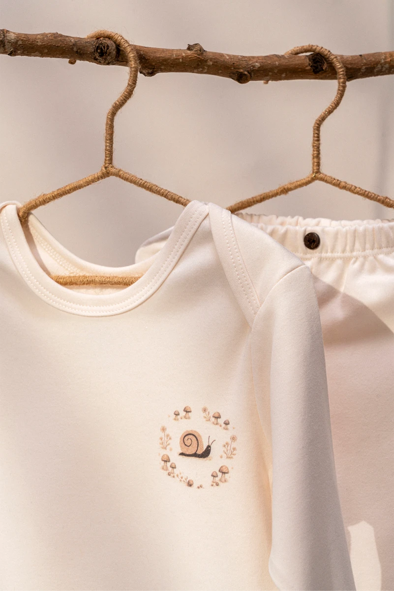 UNISEX BEBEK %100 PAMUK SALGANGOZ ZIBIN
