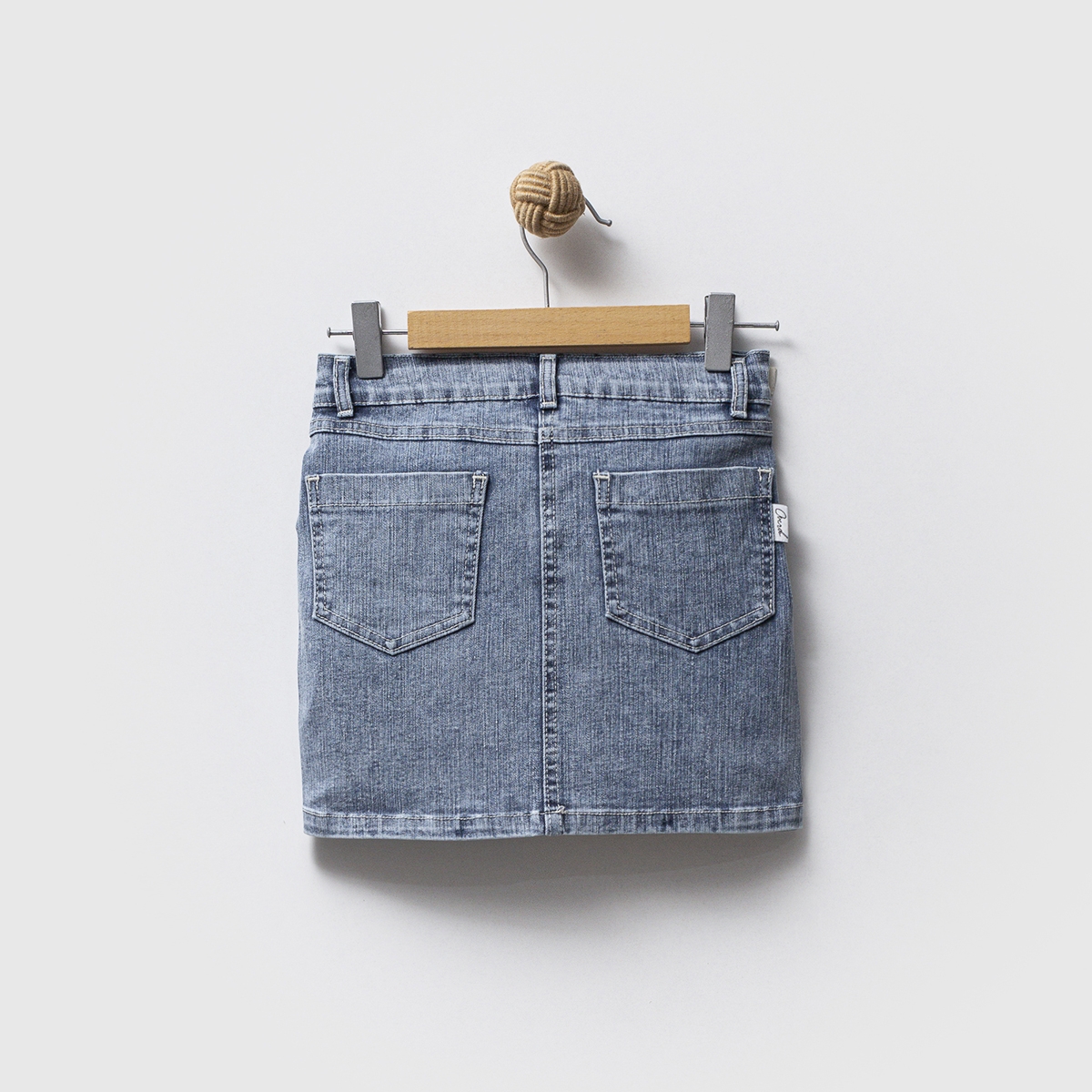 KIZ COÇUK 5-8 YAŞ TAŞ BASKILI KOT ETEK 