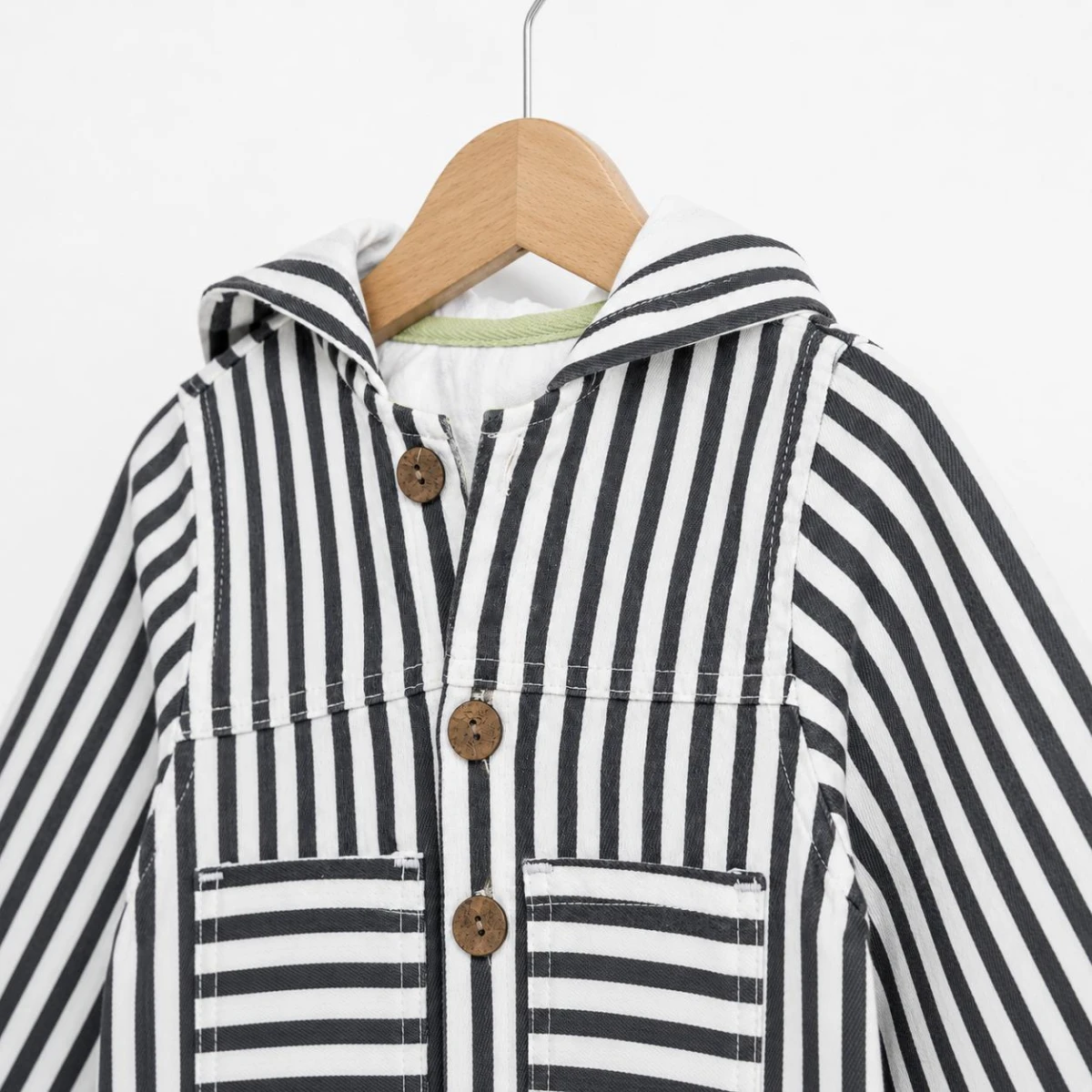 BOY 1-4 YEARS OLD STRIPED RAW JACKET
