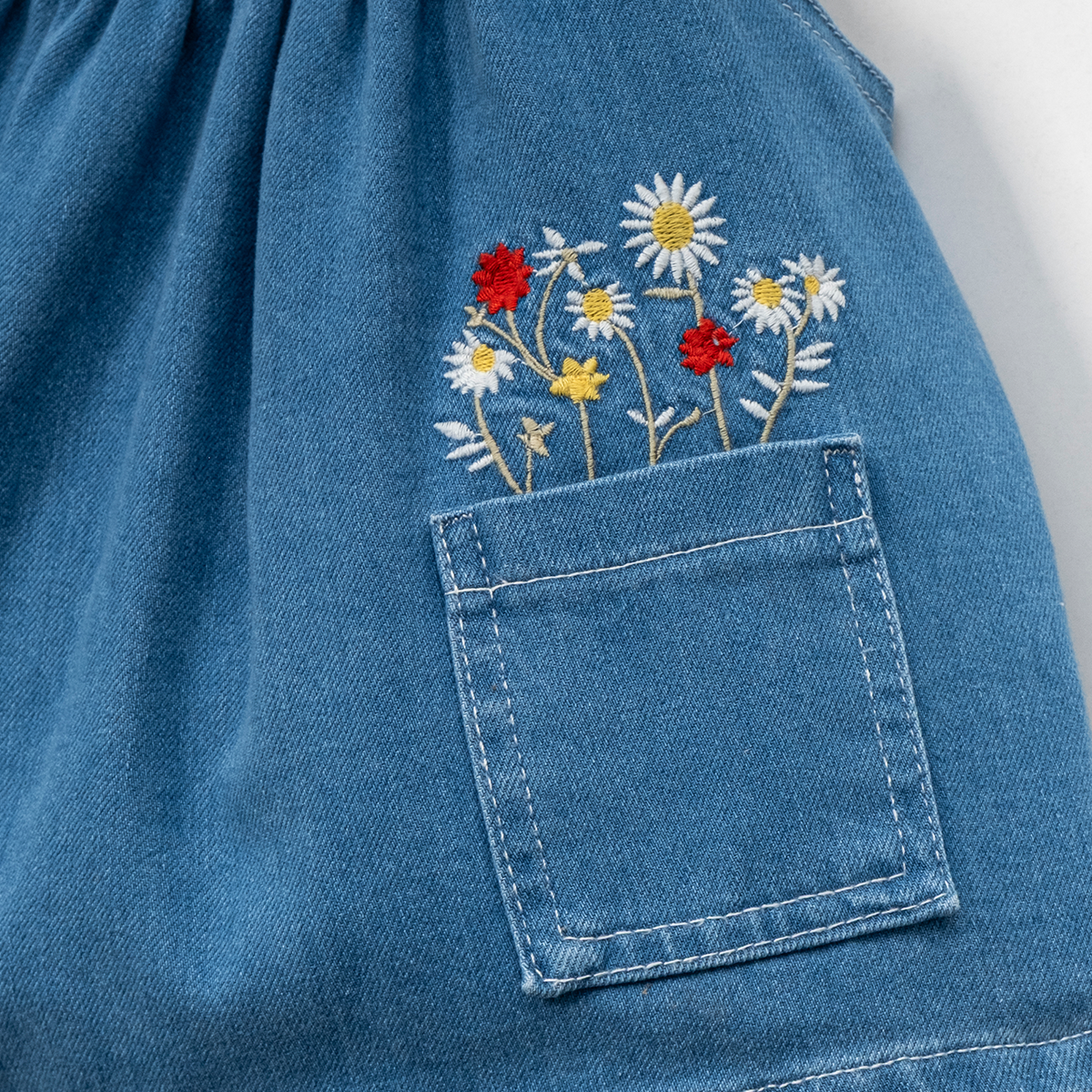 GIRL 1-4 YEARS OLD SHIRT AND JEANS SUIT