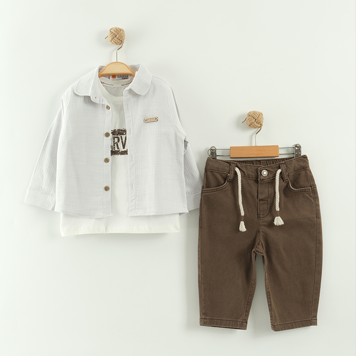 ERKEK ÇOCUK 6-24 AY 3LÜ TAKIM -