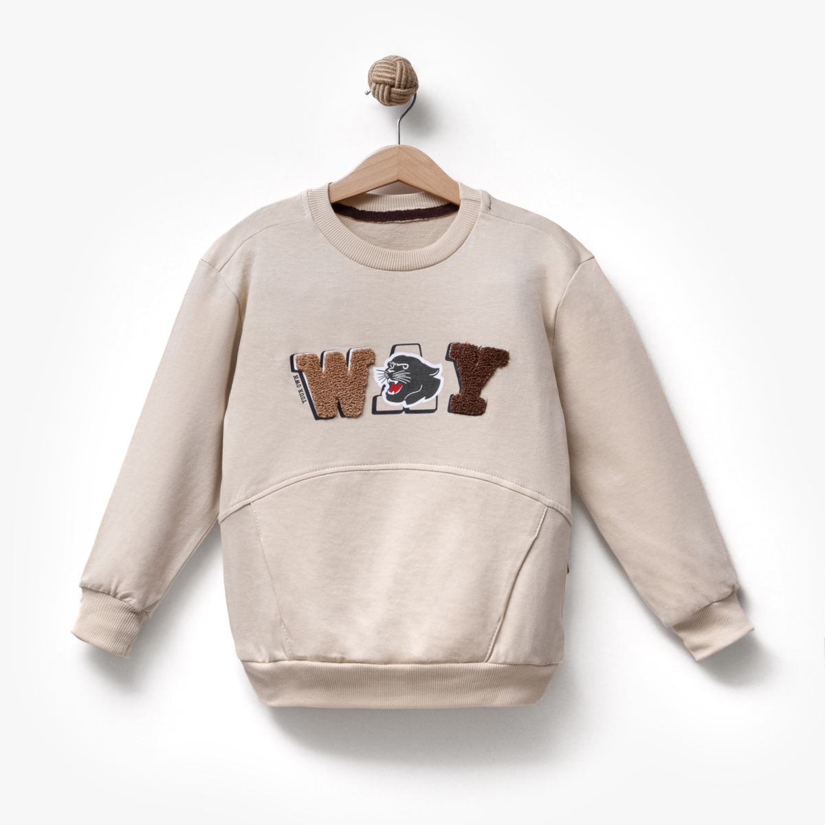ERKEK ÇOCUK 5-8 YAŞ NAKIŞLI SWEAT 