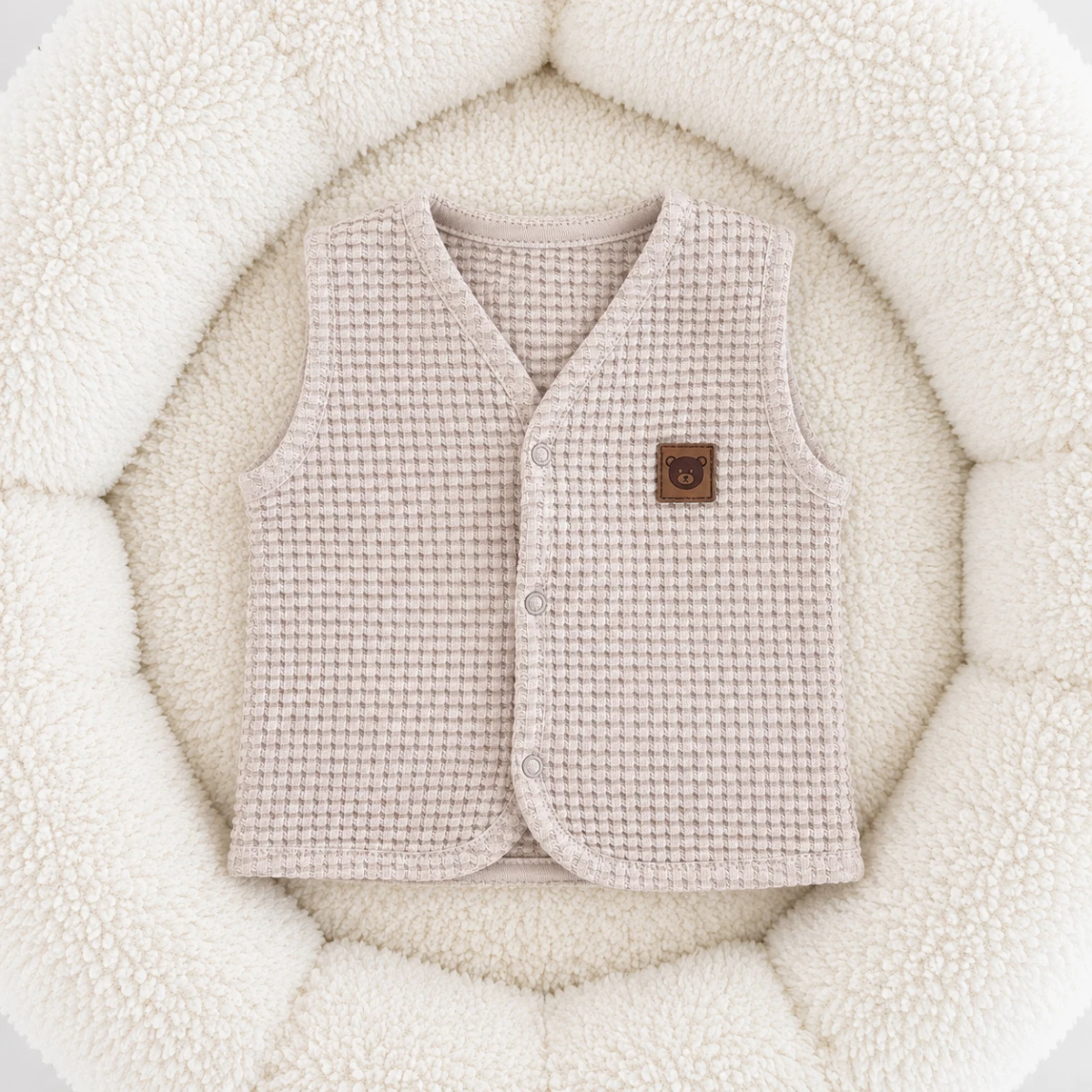 BABY BOY 1-12 MONTHS JACQUARD VEST