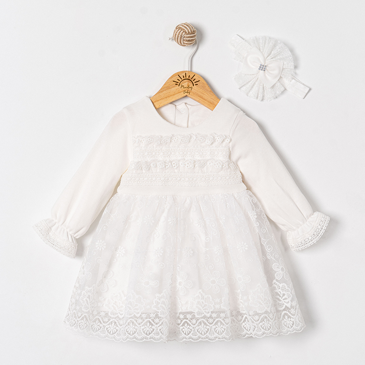 KIZ BEBEK 3-12 AY ELBİSE 